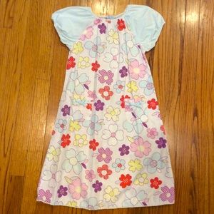 Mini Boden Floral Shift A-line Pastel Dress 9 10